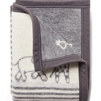 ChappyWrap Jungle Wrap Grey Mini Blanket