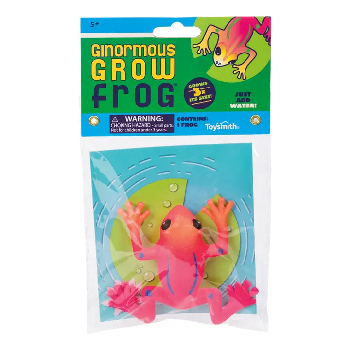 Toysmith Ginormous Grow Frog