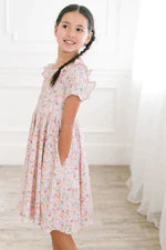 Ollie Jay Harlow Dress in Watercolor Bloom