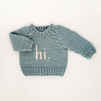 Huggalugs "hi" Crew Neck Sweaters