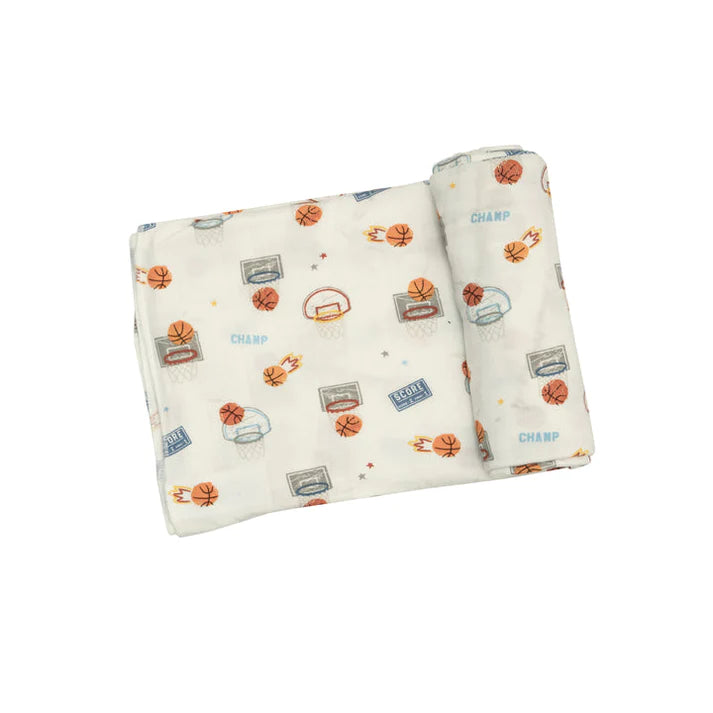 Angel Dear Basketball Swaddle Blanket