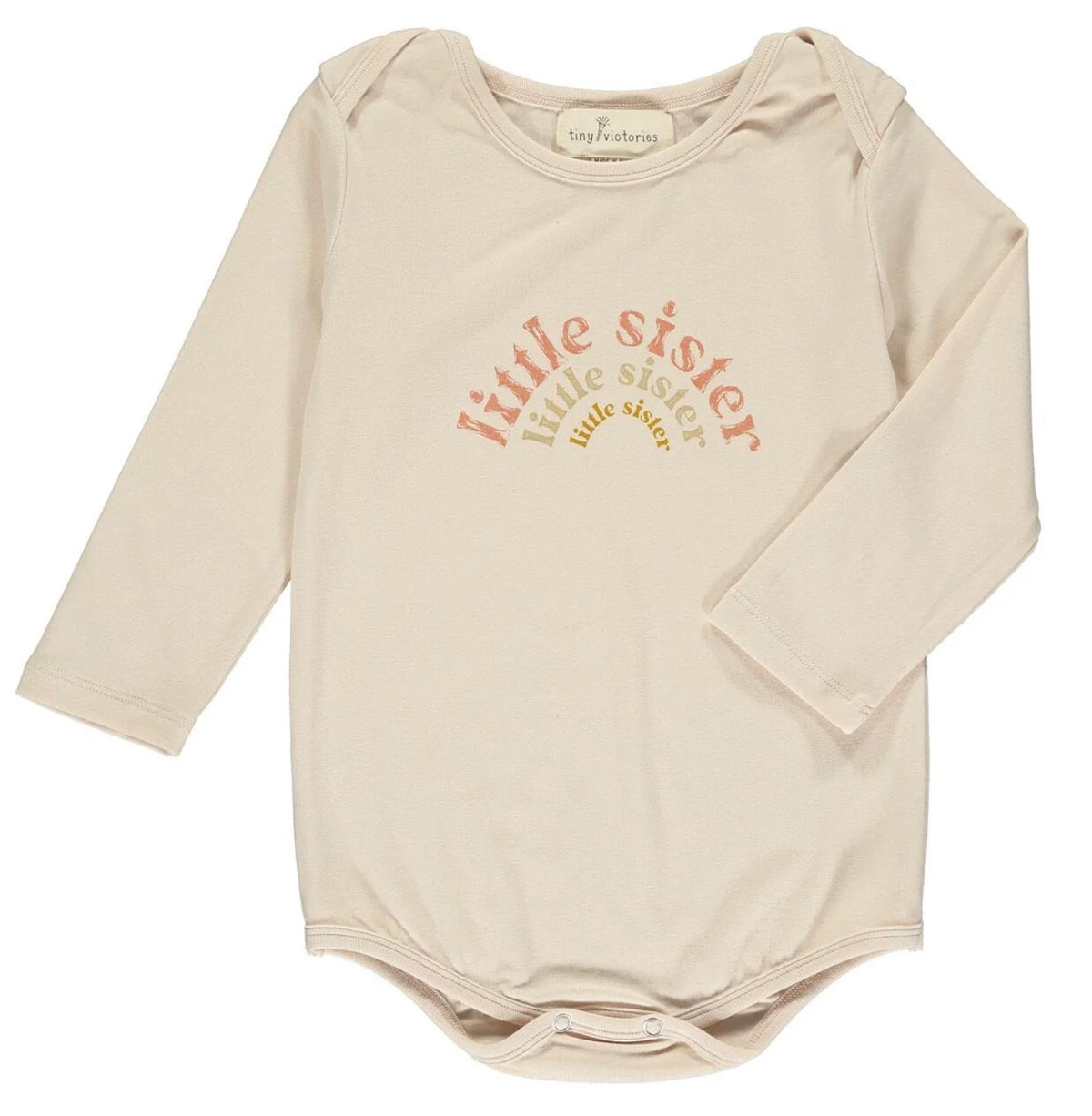 Tiny Victories Little Sister Onesie