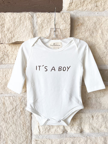 Tiny Victories It's a Boy Onesie