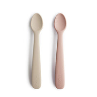 Mushie Silicone Feeding Spoons 2-Pack