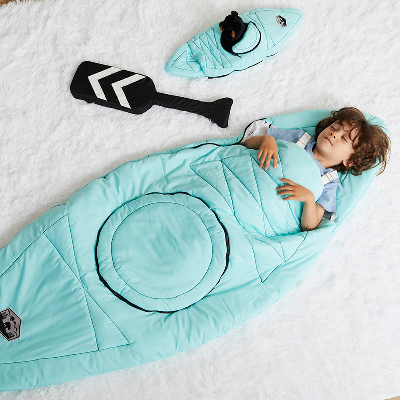 Wonder & Wise Kayak Sleeping Bag with Oar Pillow