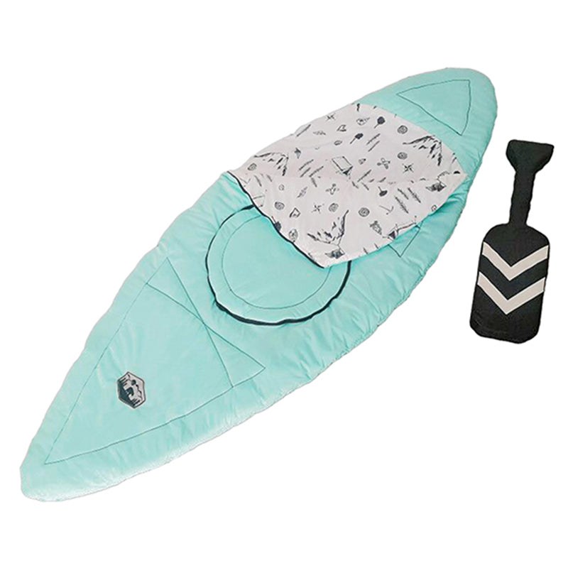 Wonder & Wise Kayak Sleeping Bag with Oar Pillow