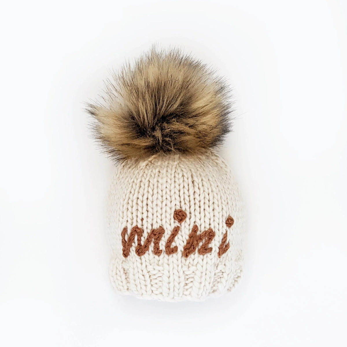 Huggalugs Mini Beanie Pecan