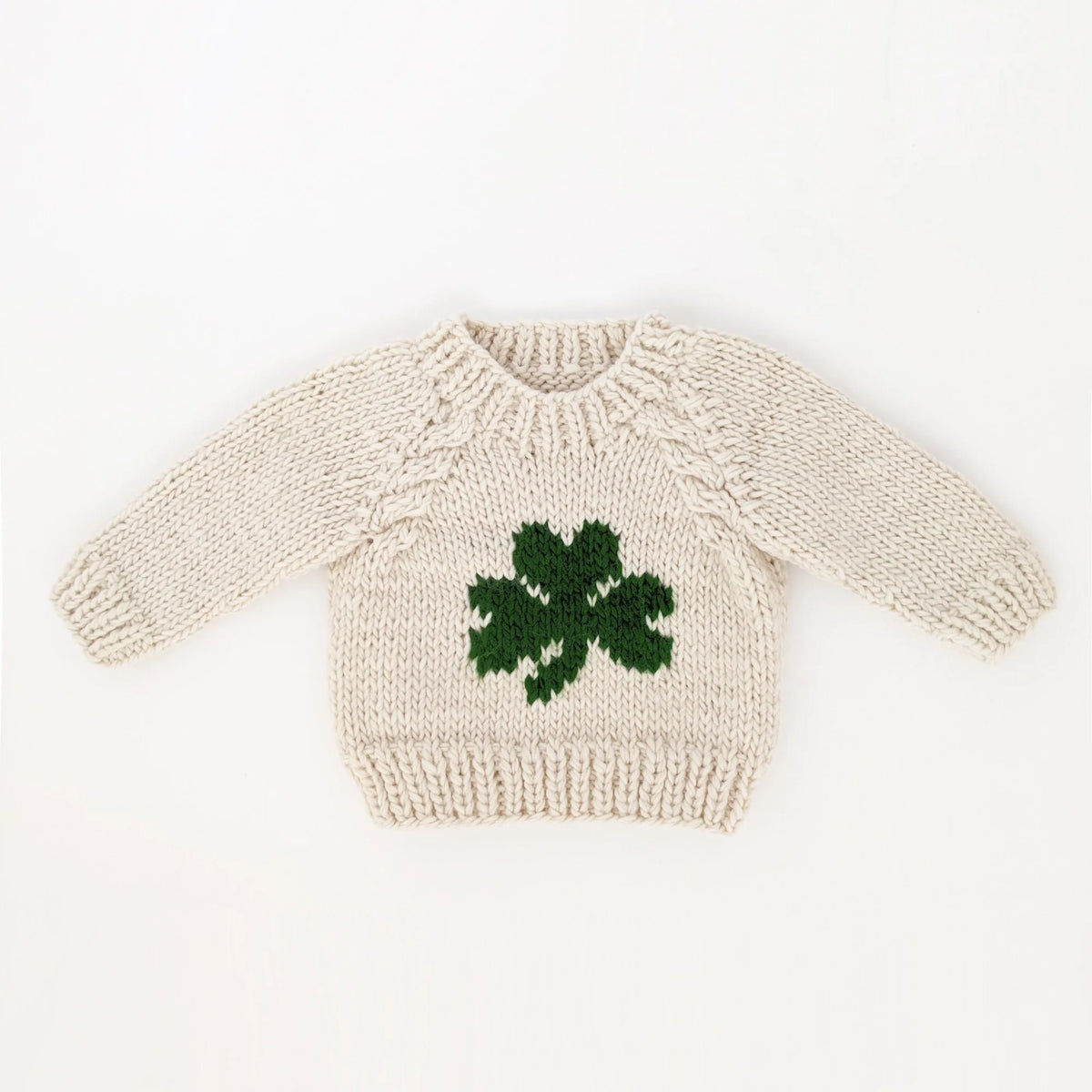 Huggalugs Shamrock Crew Neck Sweater