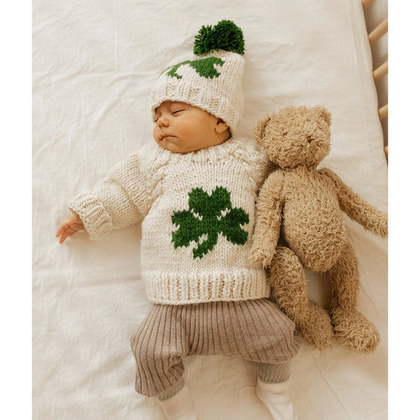 Huggalugs Shamrock Crew Neck Sweater