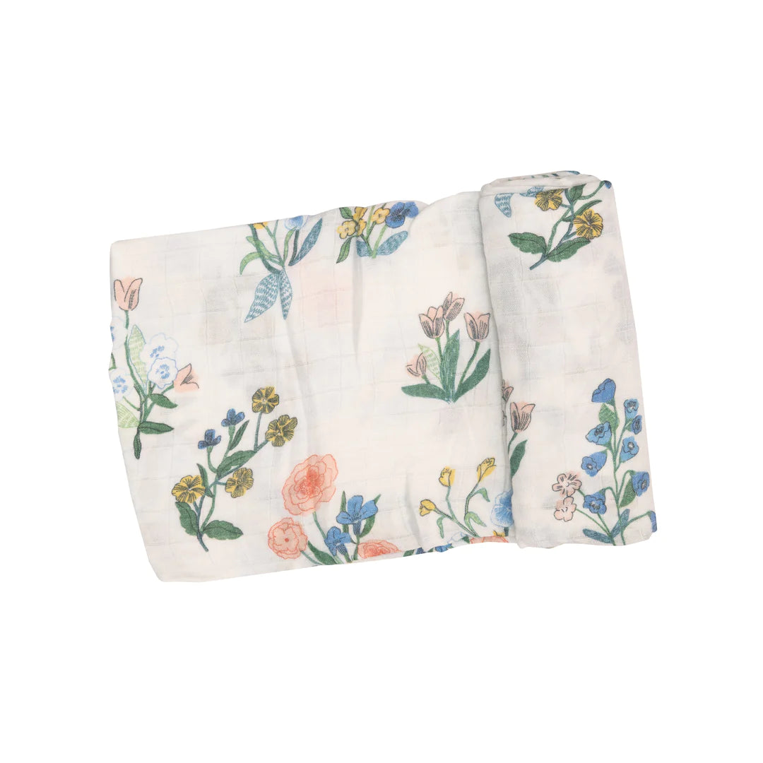 Angel Dear Swaddle Blanket Urban Floral