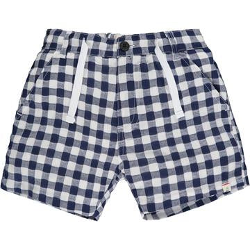 Me & Henry Crew Shorts | Royal Blue/White Plaid