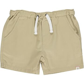 Me & Henry Hugo Twill Shorts Stone