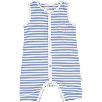 Me & Henry Pablo Playsuit | Blue/White Stripe