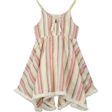 Poppet & Fox Tulum Dress | Yarn Dye Multi-Stripe