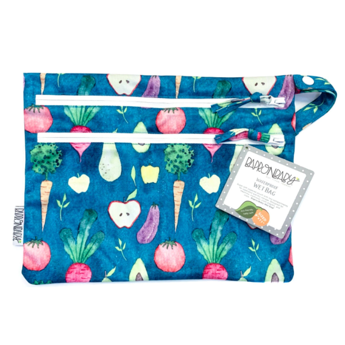 Bapron Baby Organic Produce Waterproof Wet Bag