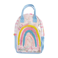 Mud Pie Vinyl Rainbow Backpack