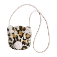 Mud Pie Leopard Cat Purse