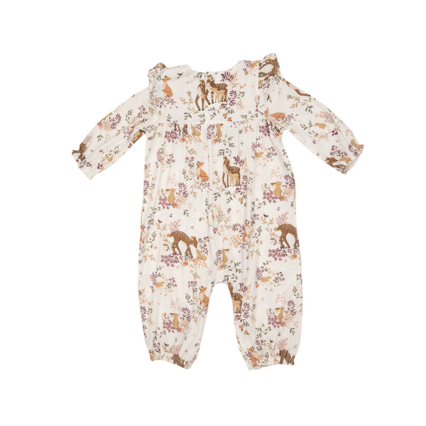 Angel Dear Pretty Woodland Ruffle Sleeve Romper