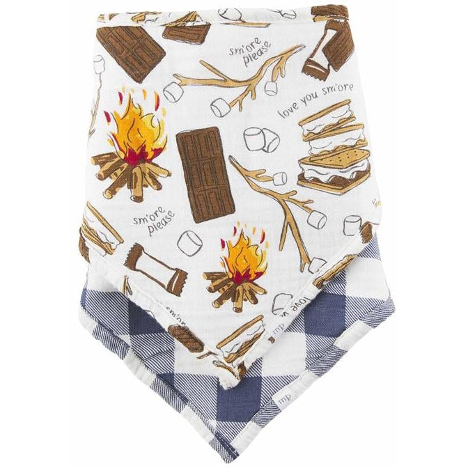 Mud Pie S'mores Bib & Spoon Set