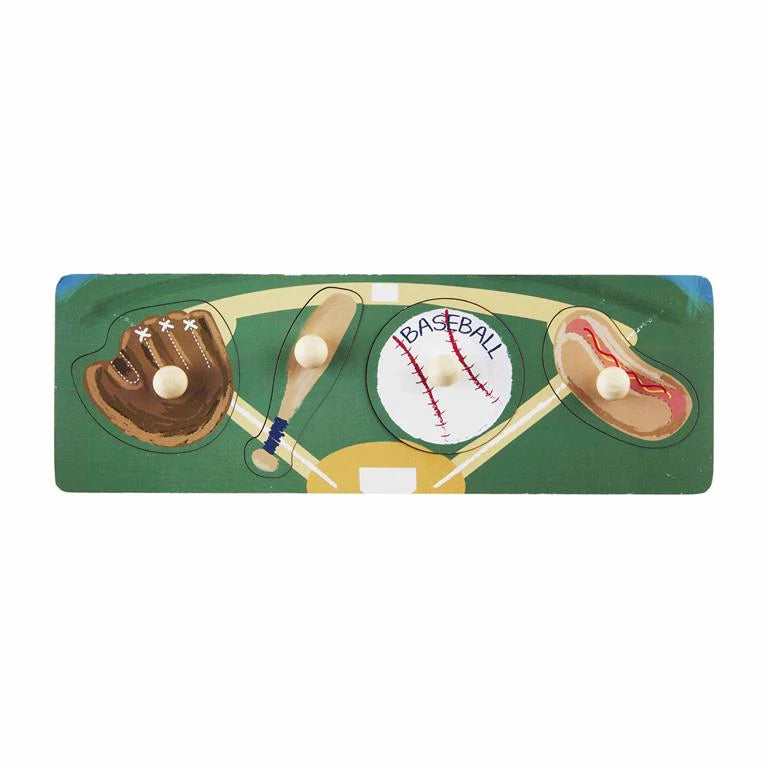 Mud Pie Baseball Knob Puzzle