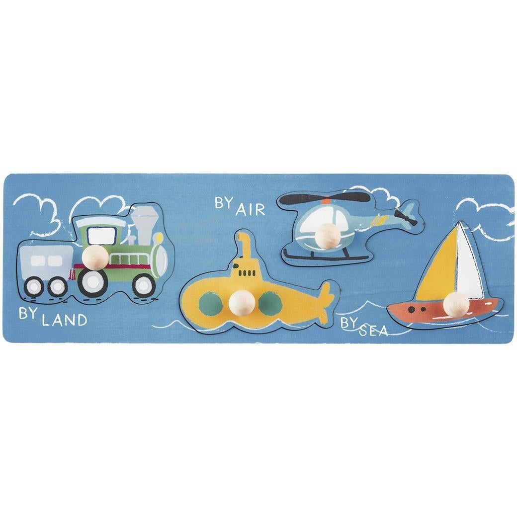 Mud Pie Land Air Sea Knob Puzzle