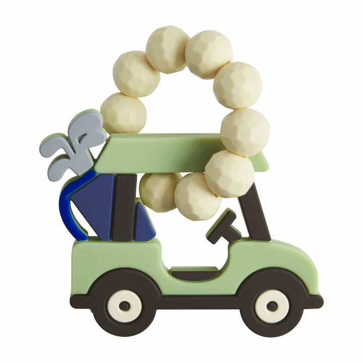 Mud pie Green Golf Cart Teether