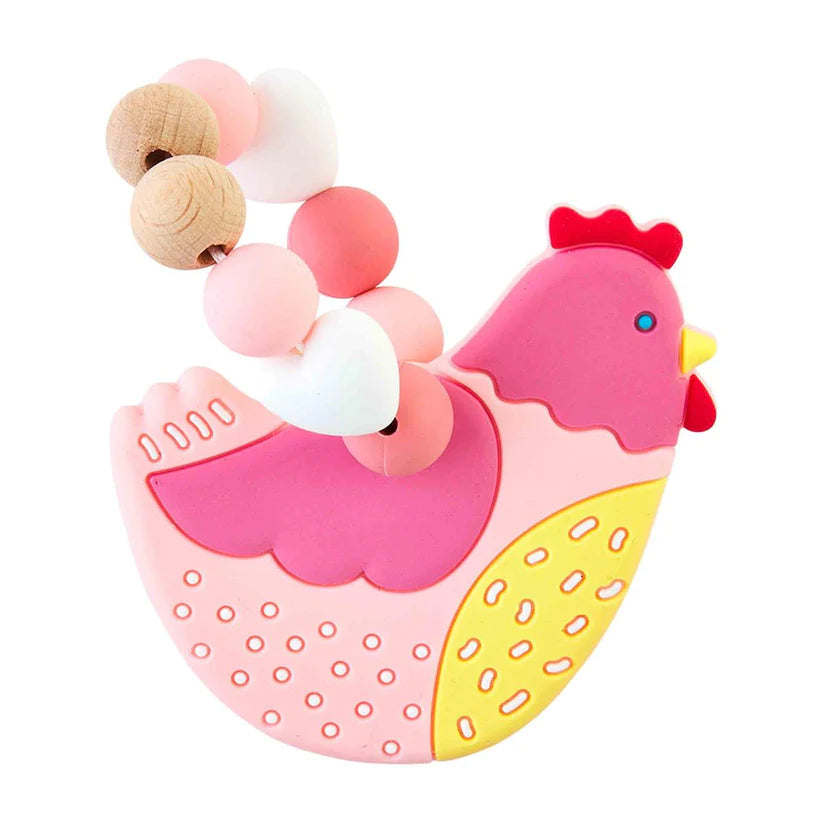 Mudpie Silicone Teether - Chicken