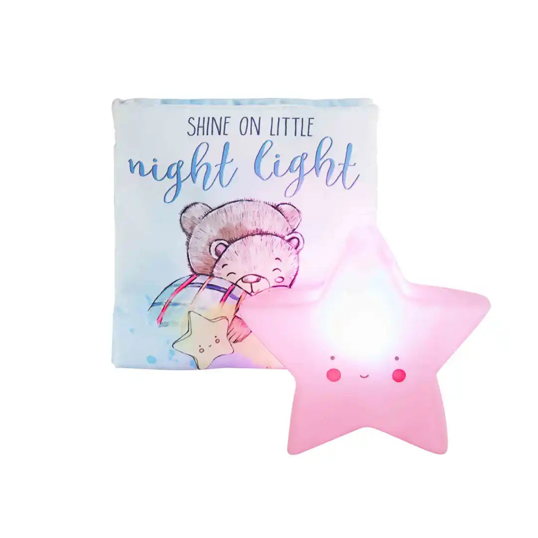 Mudpie Star Night Light and Book