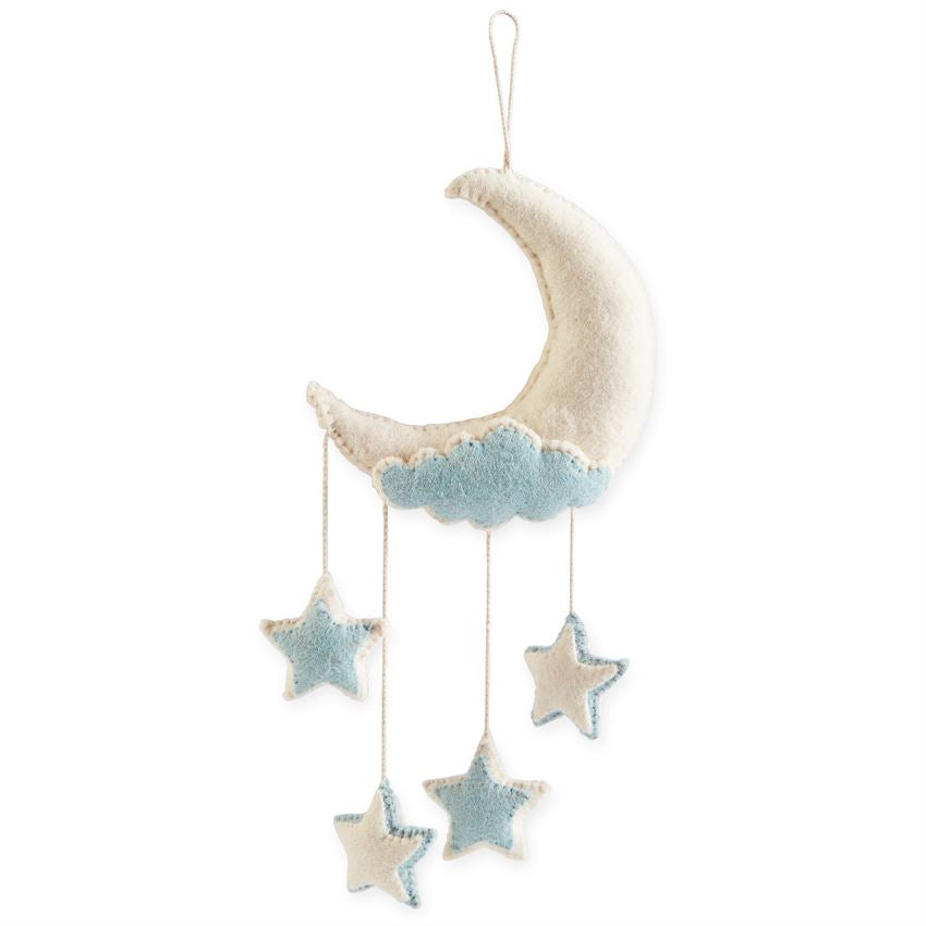 Mud Pie Blue Moon Wall Hanging