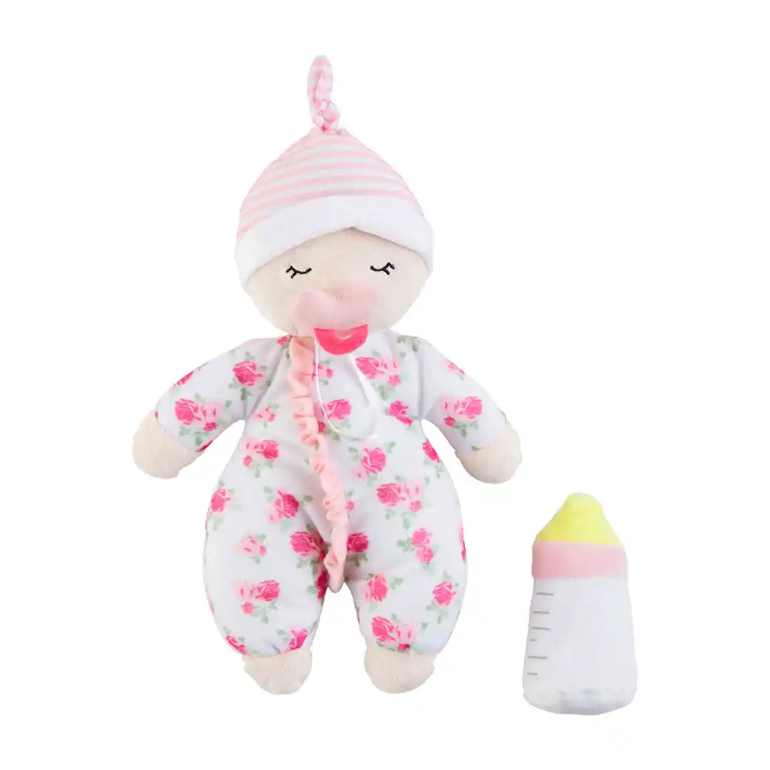 Mud Pie Baby Doll Plush Playset