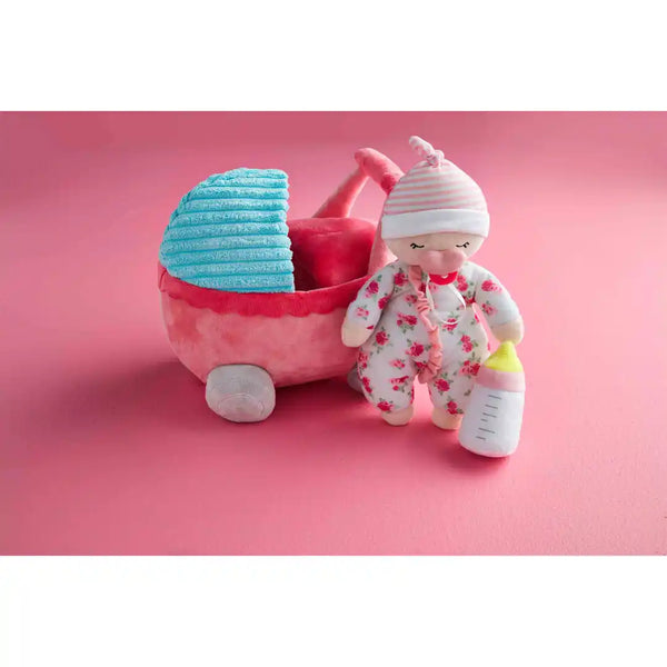 Mud Pie Baby Doll Plush Playset