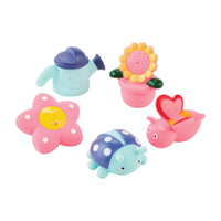 Mud Pie Garden Bath Toy Set