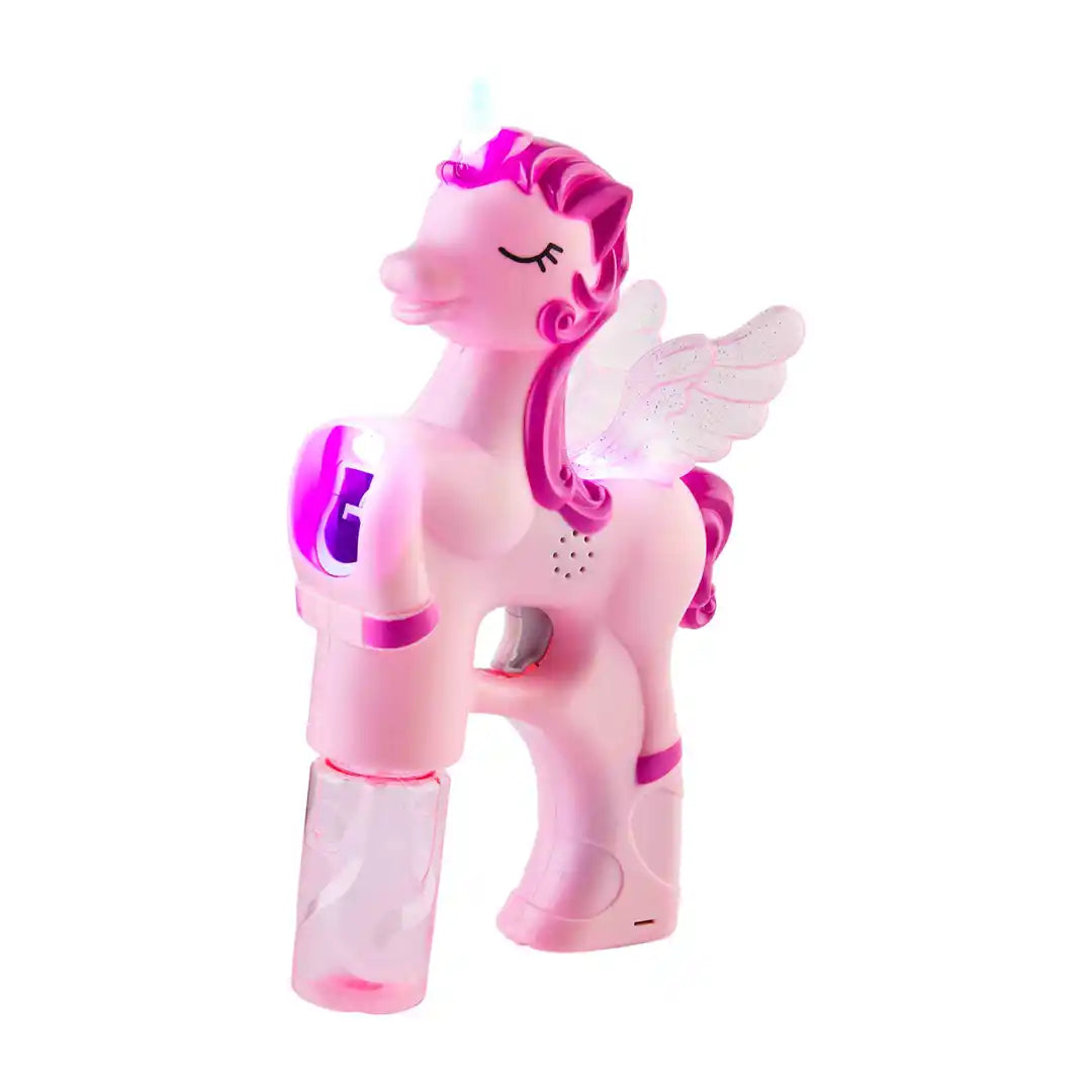 MUDPIE PINK UNICORN BUBBLE MAKER