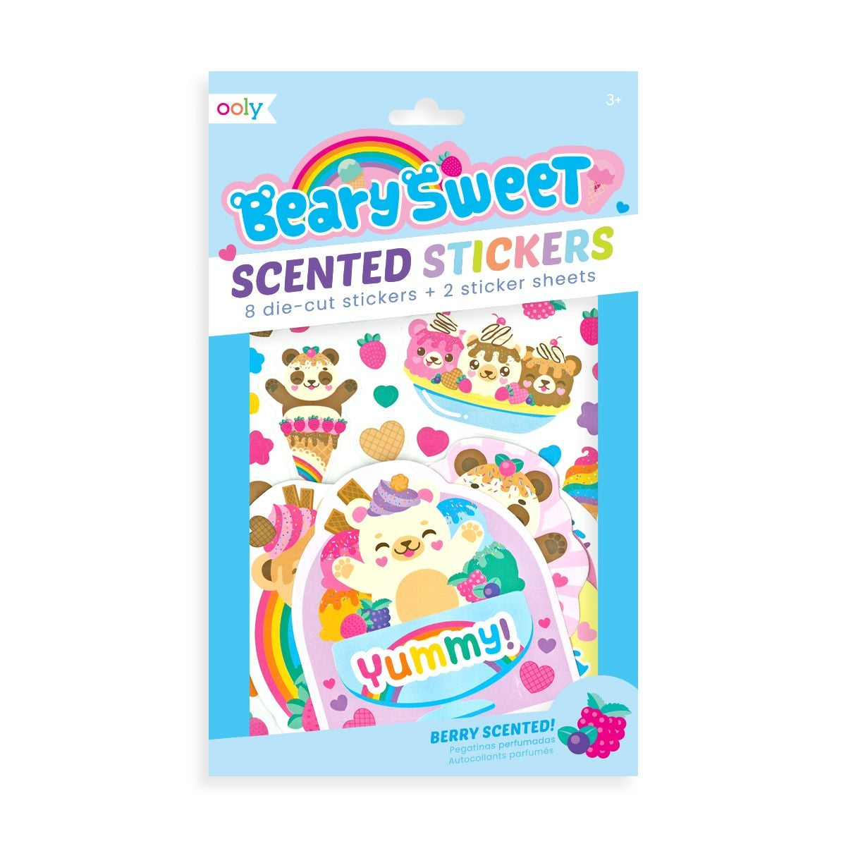 OOLY Beary Sweet Scented Stickers