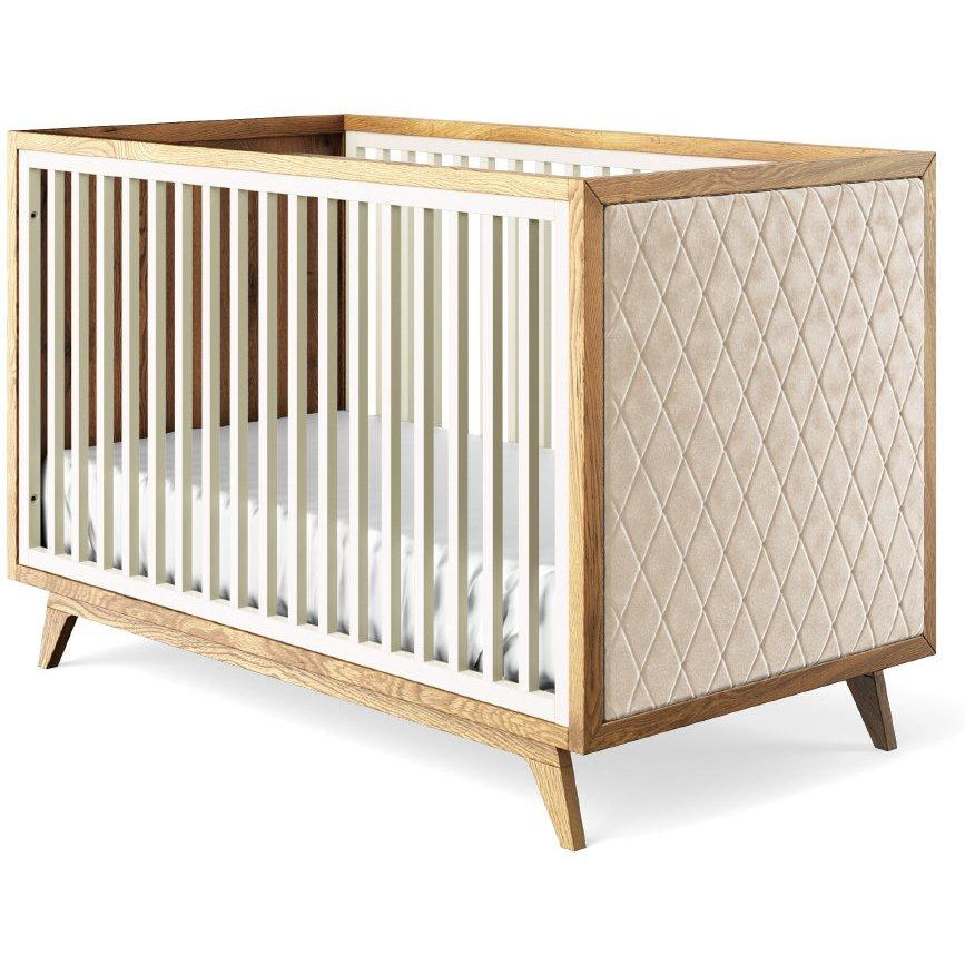 Romina Uptown Classic Crib (Tufted Sides)