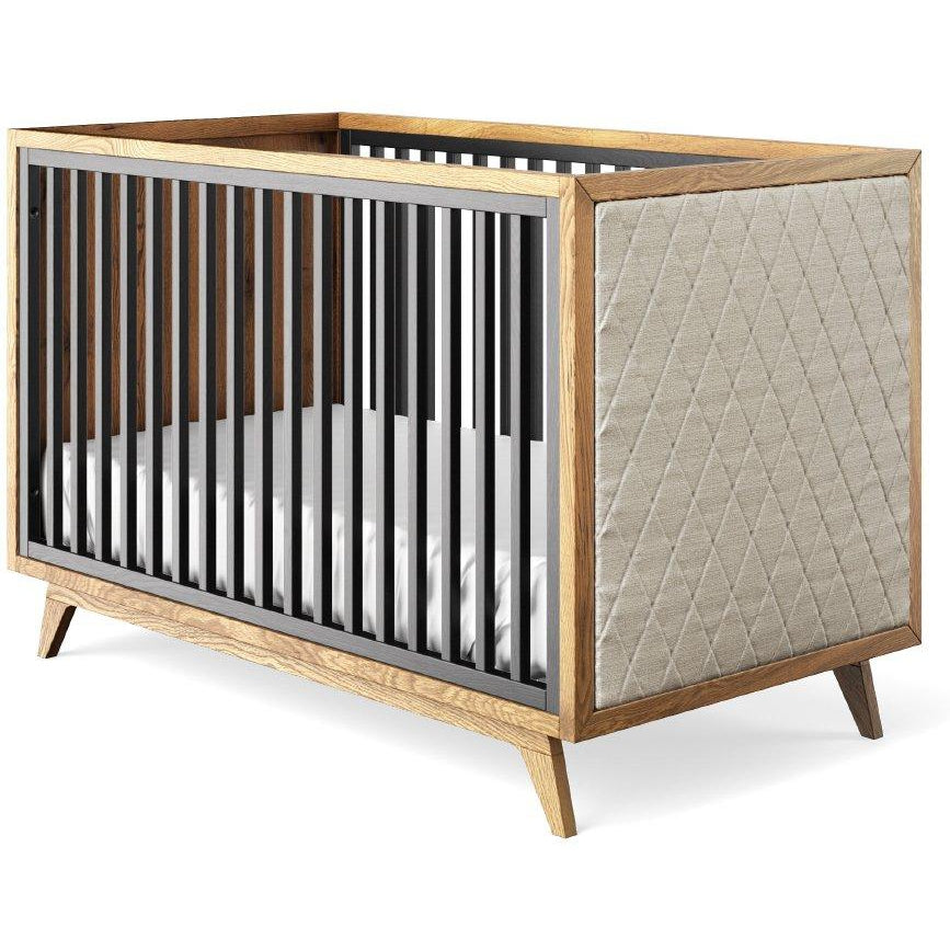 Romina Uptown Classic Crib (Tufted Sides)