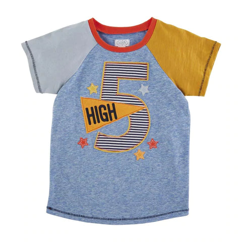 Mudpie High 5 birthday shirt