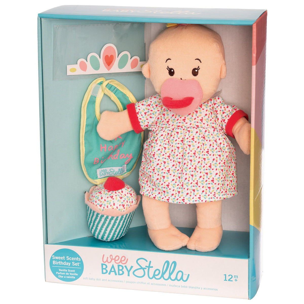 Manhattan Toy Company - Wee Baby Stella Sweet Scents Birthday Set