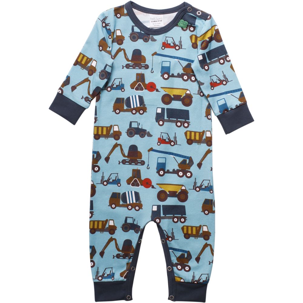 Fred's world by Green Cotton 1piece Trucks print