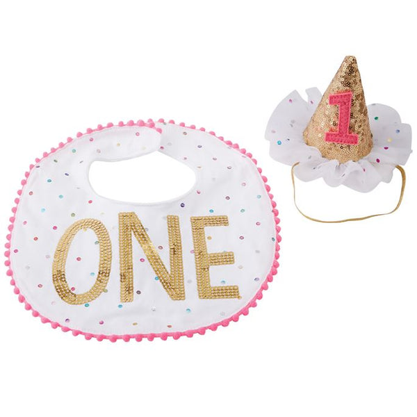 Mudpie Baby Girl Cake Smash Set