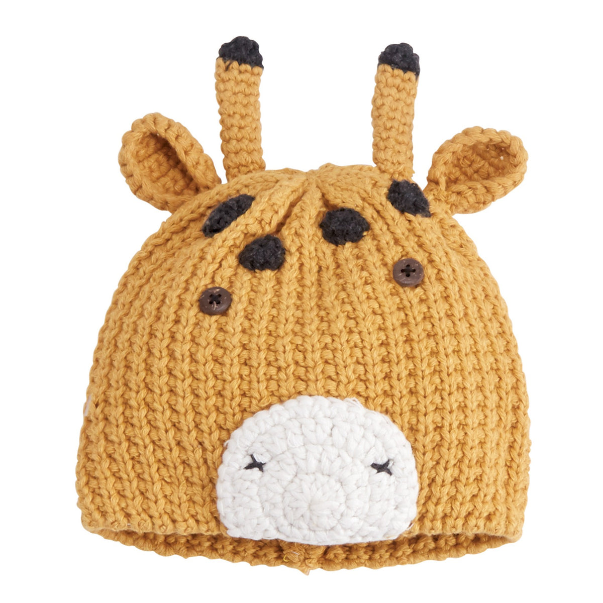 Mud Pie Giraffe Knitted Hat