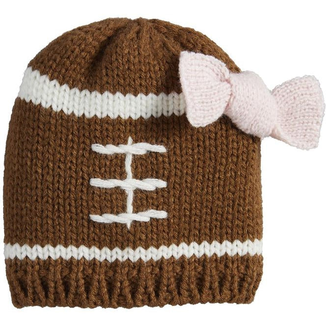 Mud Pie Girl Football Knit Hat