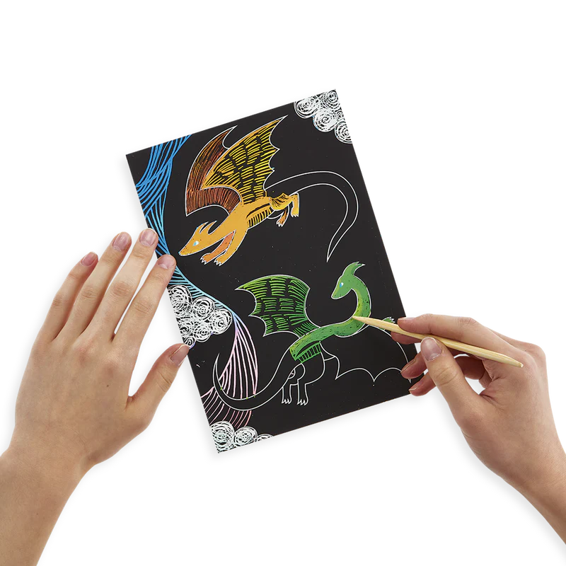 OOLY Scratch and Scribble Art Kit