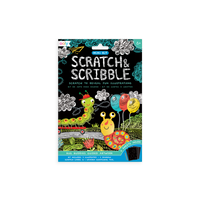 OOLY- bug buddies scratch and scribble mini scratch art kit