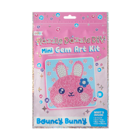 OOLY Razzle Dazzle D.I.Y. Mini Gem Art Kit | Bouncy Bunny