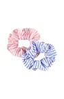 Ruffle Butts Seersucker 2-Pack Scrunchies