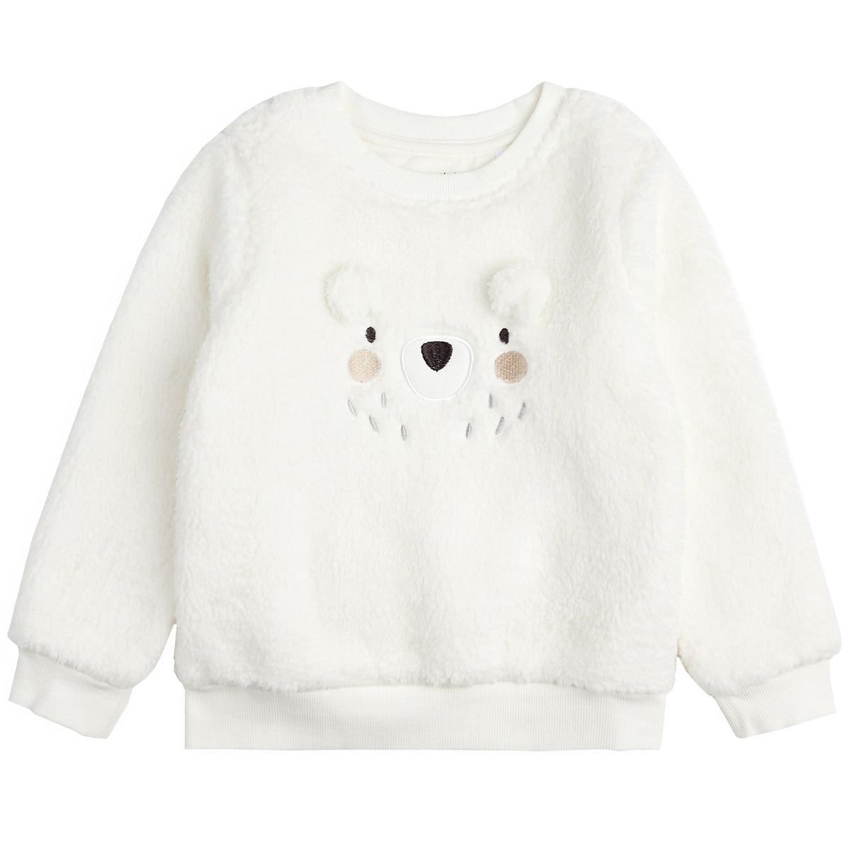 Petit Lem Baby Sweatshirt Knit | Off White