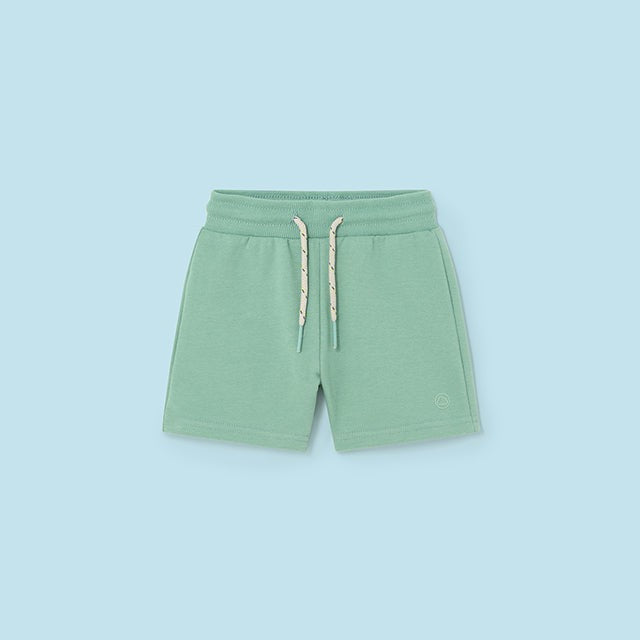 Mayoral Basic Fleece Shorts | Eucalyptus