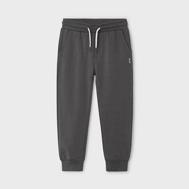 Mayoral Basic Cuffed Fleece Trousers | Beluga