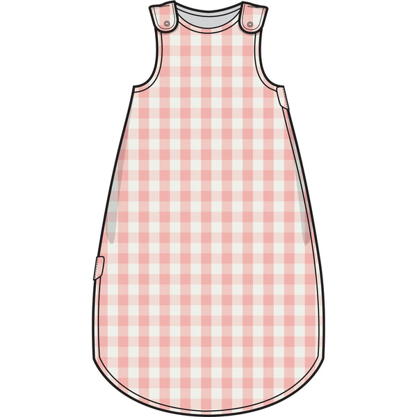 Angel Dear Sleeping Blanket Pink Gingham